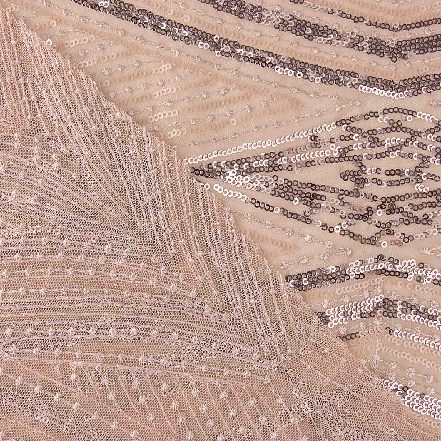 Tul Fantasía Maquillaje Lentejuelas Plata - Ribes y Casals