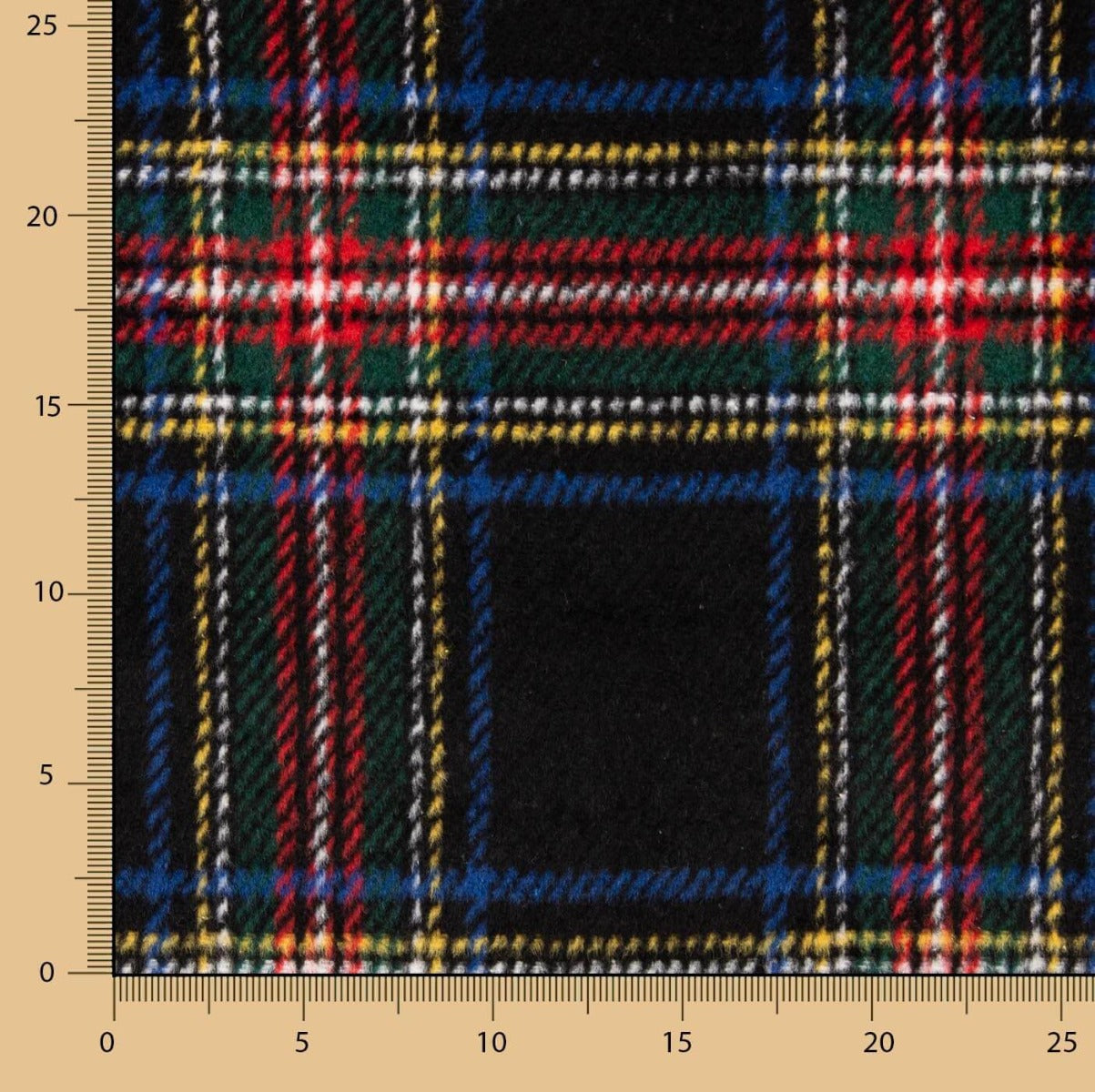 Tela Abrigo Checks Escocés Verde - Ribes y Casals