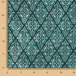 Popelín Batik Nairobi Verde - Ribes y Casals