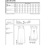 Patrón Burda 7100 Vestido - Ribes y Casals