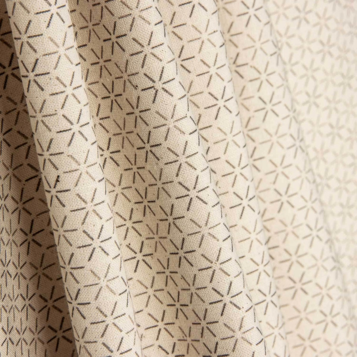 Popelín Estrella Beige - Ribes y Casals