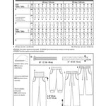 Patrón Burda 7230 Pantalón - Ribes y Casals