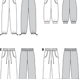 Patrón Burda 7230 Pantalón - Ribes y Casals