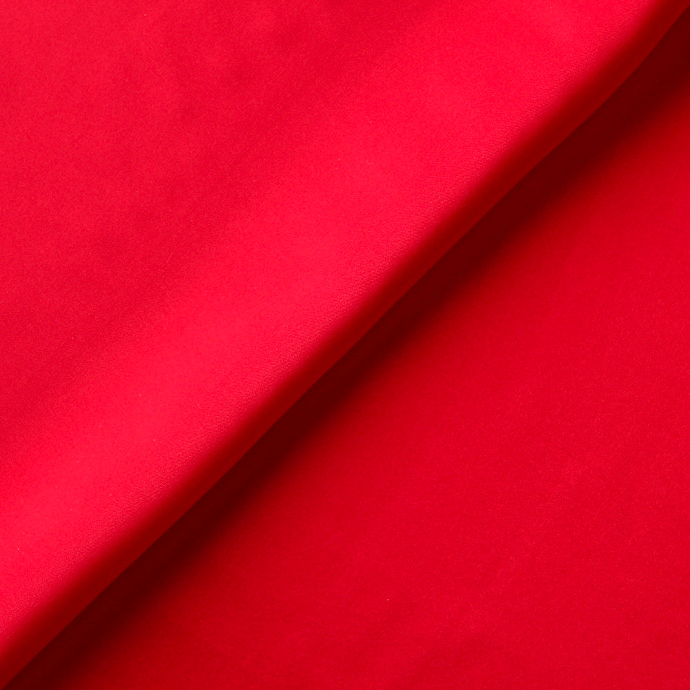 Satén Seda Natural Rojo Pasión - Ribes y Casals