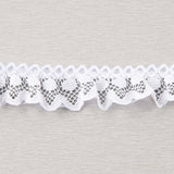 Tira de Puntilla Blanca 22 mm - Ribes y Casals
