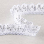 Tira de Puntilla Blanca 22 mm - Ribes y Casals
