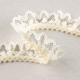 Tira de Puntilla Crudo 22 mm - Ribes y Casals