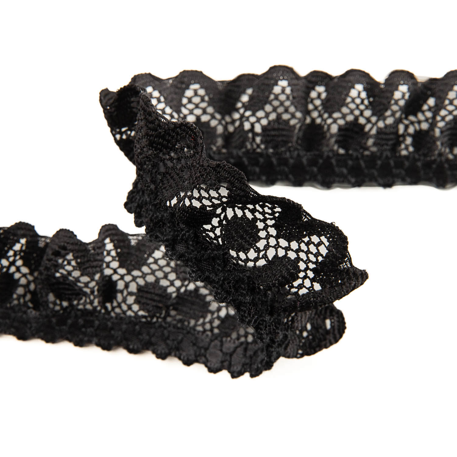 Tira de Puntilla Negra 22 mm - Ribes y Casals