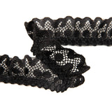 Tira de Puntilla Negra 22 mm - Ribes y Casals