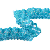 Tira de Puntilla Azul Turquesa 22 mm - Ribes y Casals