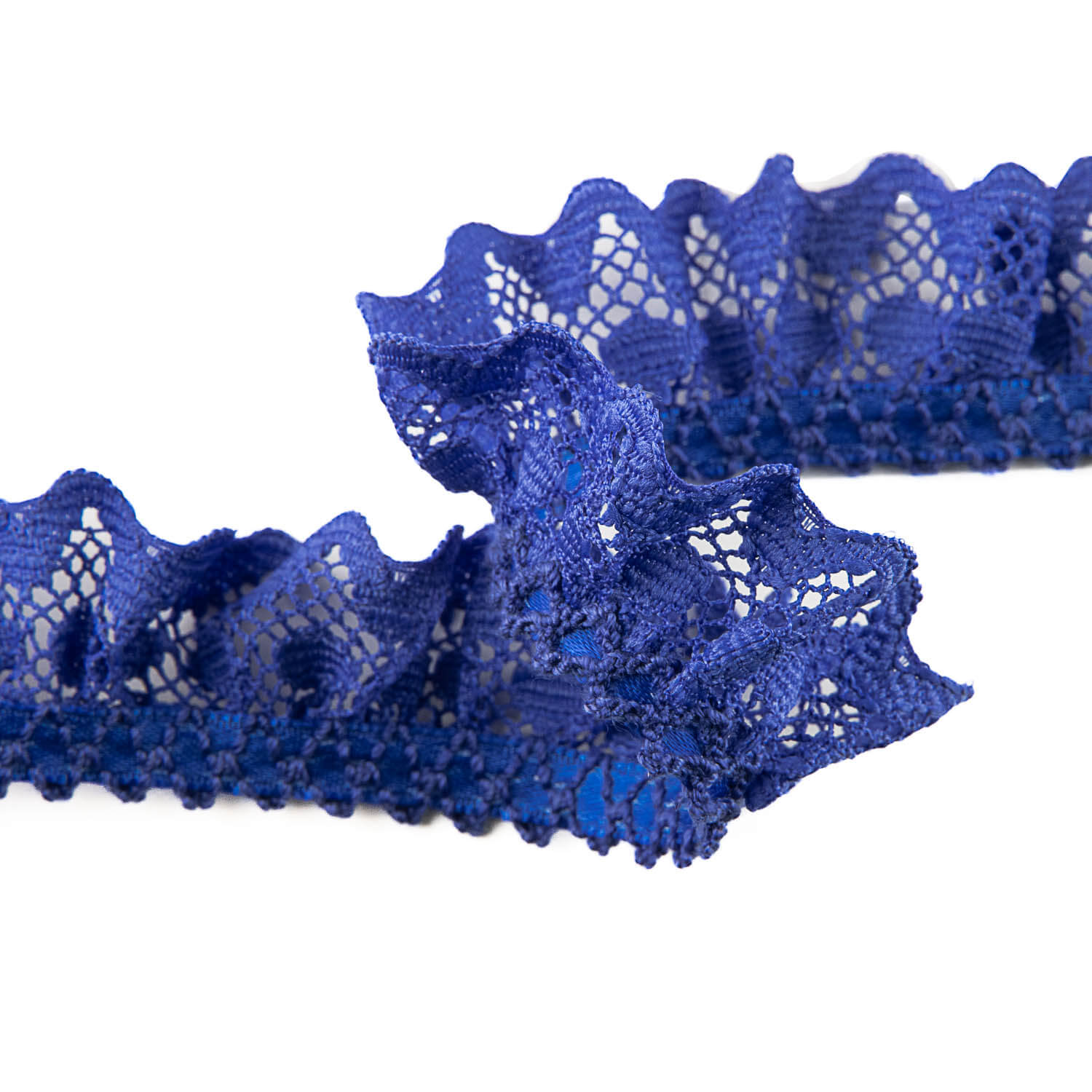 Tira de Puntilla Azul 22 mm - Ribes y Casals