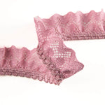 Tira de Puntilla Rosa 22 mm - Ribes y Casals