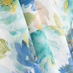 Loneta Floral Acuarela Azul - Ribes y Casals