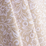 Loneta Floral Clásica Beige - Ribes y Casals