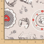 Loneta Estampada Café Nostalgia - Ribes y Casals