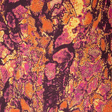 Satén Estampado Nashik Naranjas - Ribes y Casals