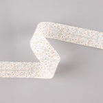 Cinta Bies Jirafas Azul-Coral 30mm - Ribes y Casals