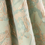 Brocado Lurex Floral Verde Agua - Ribes y Casals