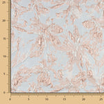 Brocado Lurex Floral Salmón - Ribes y Casals