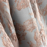 Brocado Lurex Floral Salmón - Ribes y Casals