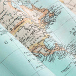 Loneta estampada Mapamundi Vintage - Ribes y Casals