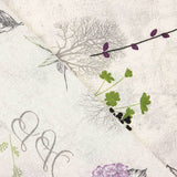 Loneta Floral Vintage Morado - Ribes y Casals