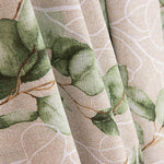 Loneta Estampada Hojas de Eucalipto - Ribes y Casals