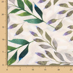 Loneta Estampada Hojas de Olivo - Ribes y Casals