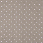 Loneta Estampada Lunares Blancos sobre Beige - Ribes y Casals
