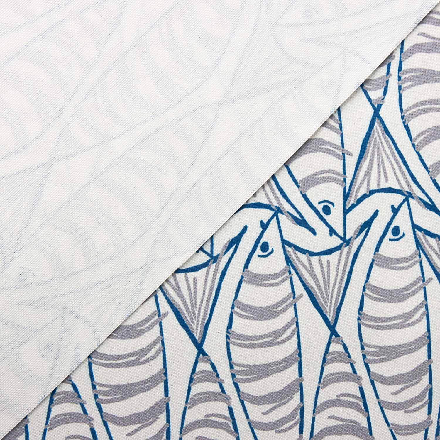 Mantelería Peces Azul Gris - Ribes y Casals