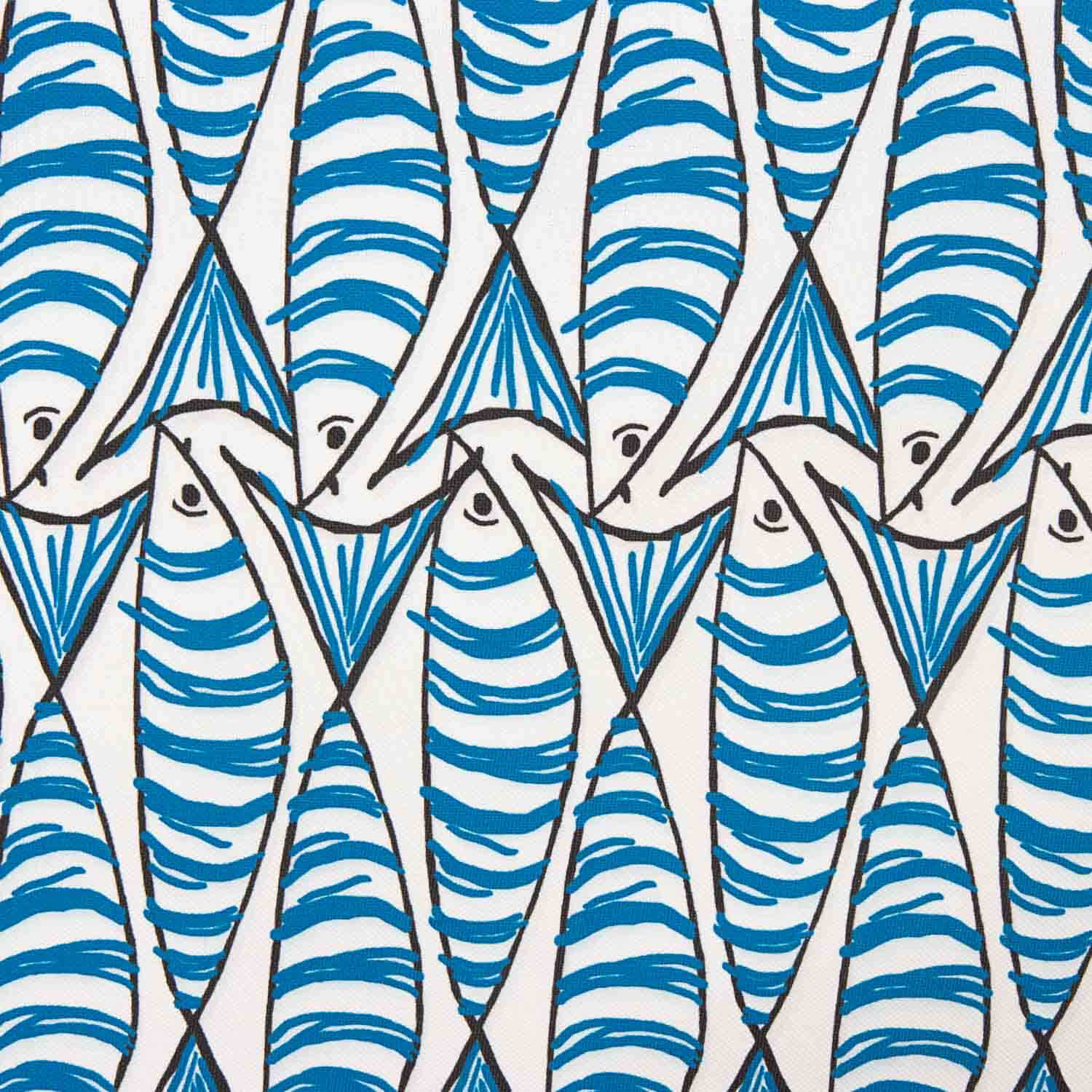 Mantelería Peces Azul Intenso - Ribes y Casals