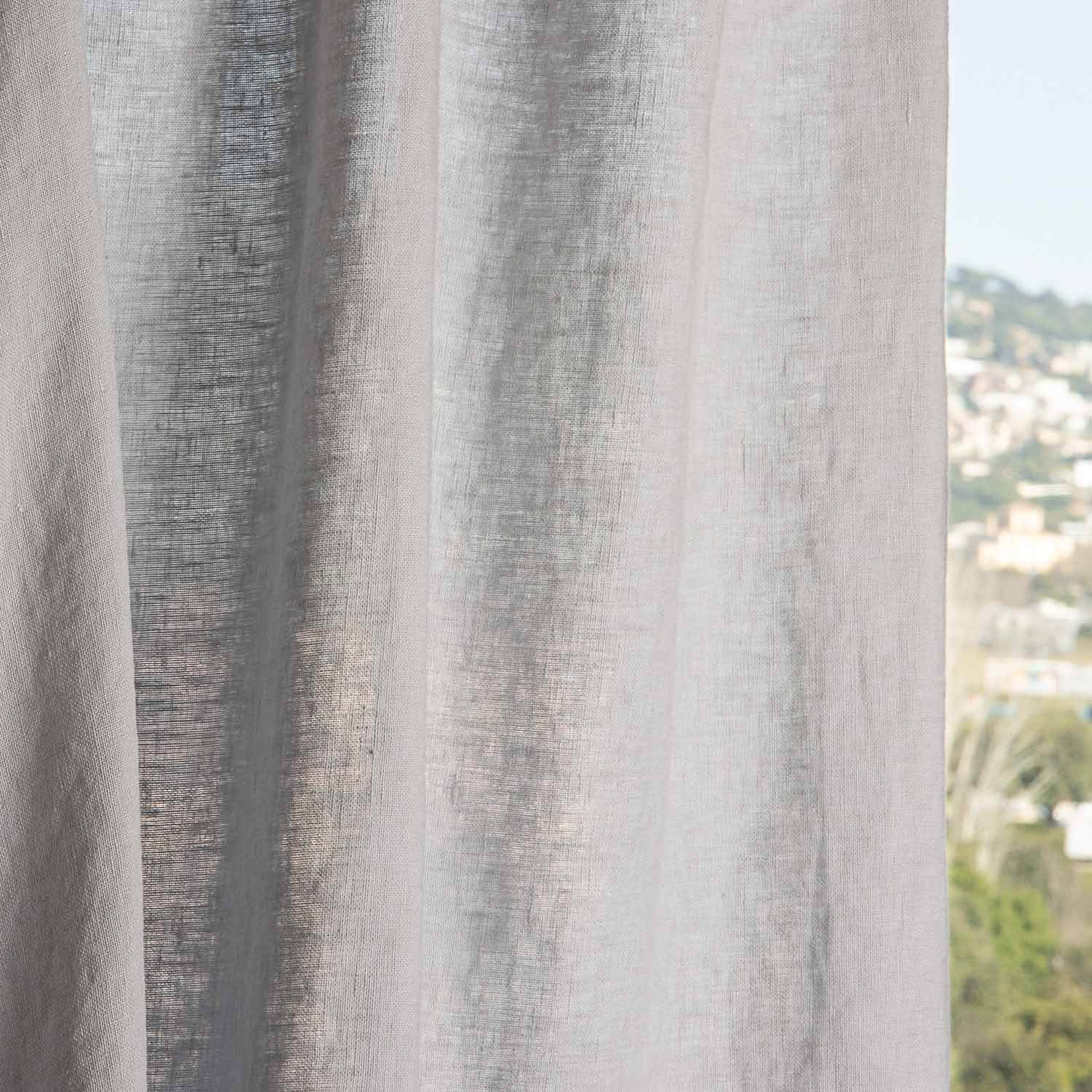 Lino 100% Gris – Ancho 300 cm - Ribes y Casals