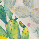 Loneta Estampada Cactus Acuarela - Ribes y Casals