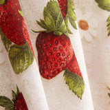 Loneta Estampada Fresas y Flores Multicolor - Ribes y Casals