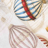 Loneta Estampada Globos Aerostáticos Vintage - Ribes y Casals