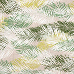 Loneta Estampada Hojas de Palma Tropical - Ribes y Casals