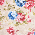 Loneta Estampada Floral Provenza Azul - Ribes y Casals