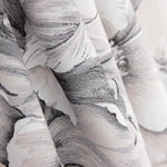 Loneta Estampada Flores Elegantes Gris - Ribes y Casals