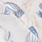 Loneta Estampada Peces Marinos - Ribes y Casals