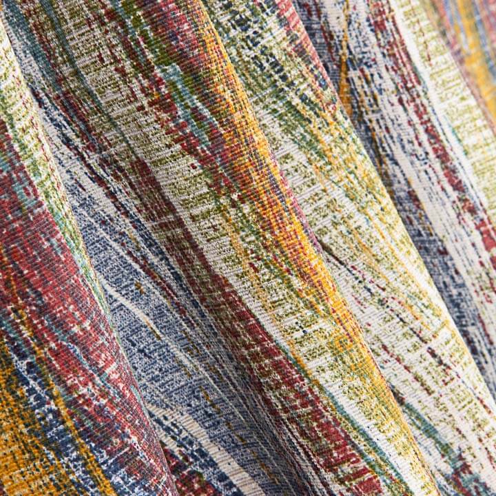 Loneta Estampada Ondas Multicolor - Ribes y Casals