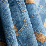 Loneta Estampada Tejanos Denim - Ribes y Casals