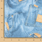 Loneta Estampada Tejanos Denim - Ribes y Casals