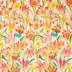 Crepé Viscosa Estampada Flores Acuarela Cálida - Ribes y Casals