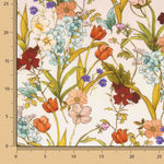Retal Viscosa Estampada Flores Botánica Delicada - Varias medidas x ancho de 140 cm - Ribes y Casals