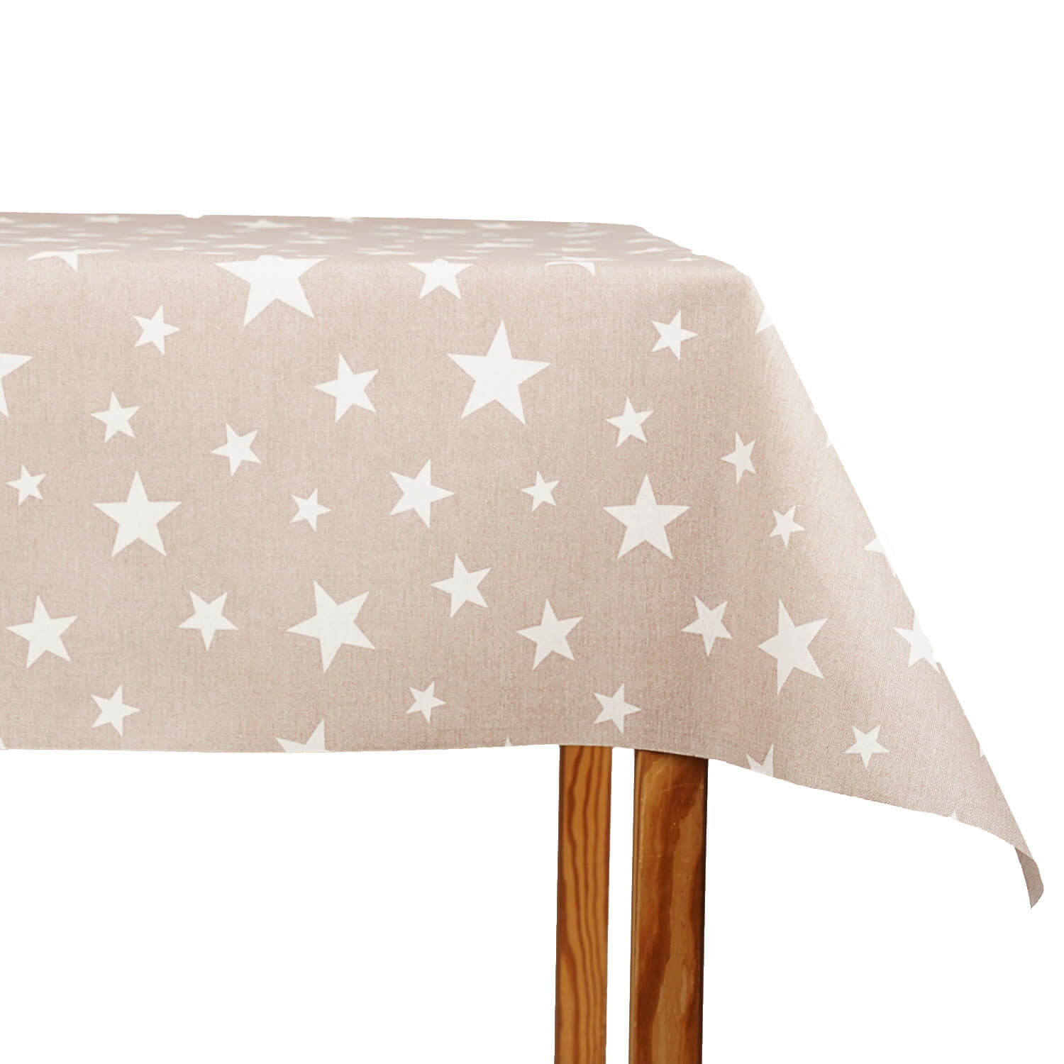 Mantel Resinado Estrellas Beige - Ribes y Casals