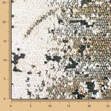 Tul Blanco con Lentejuelas Plata y Crema - Ribes y Casals