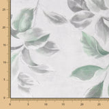 Mantel Resinado Antimanchas Hojas Pintura - Ribes y Casals