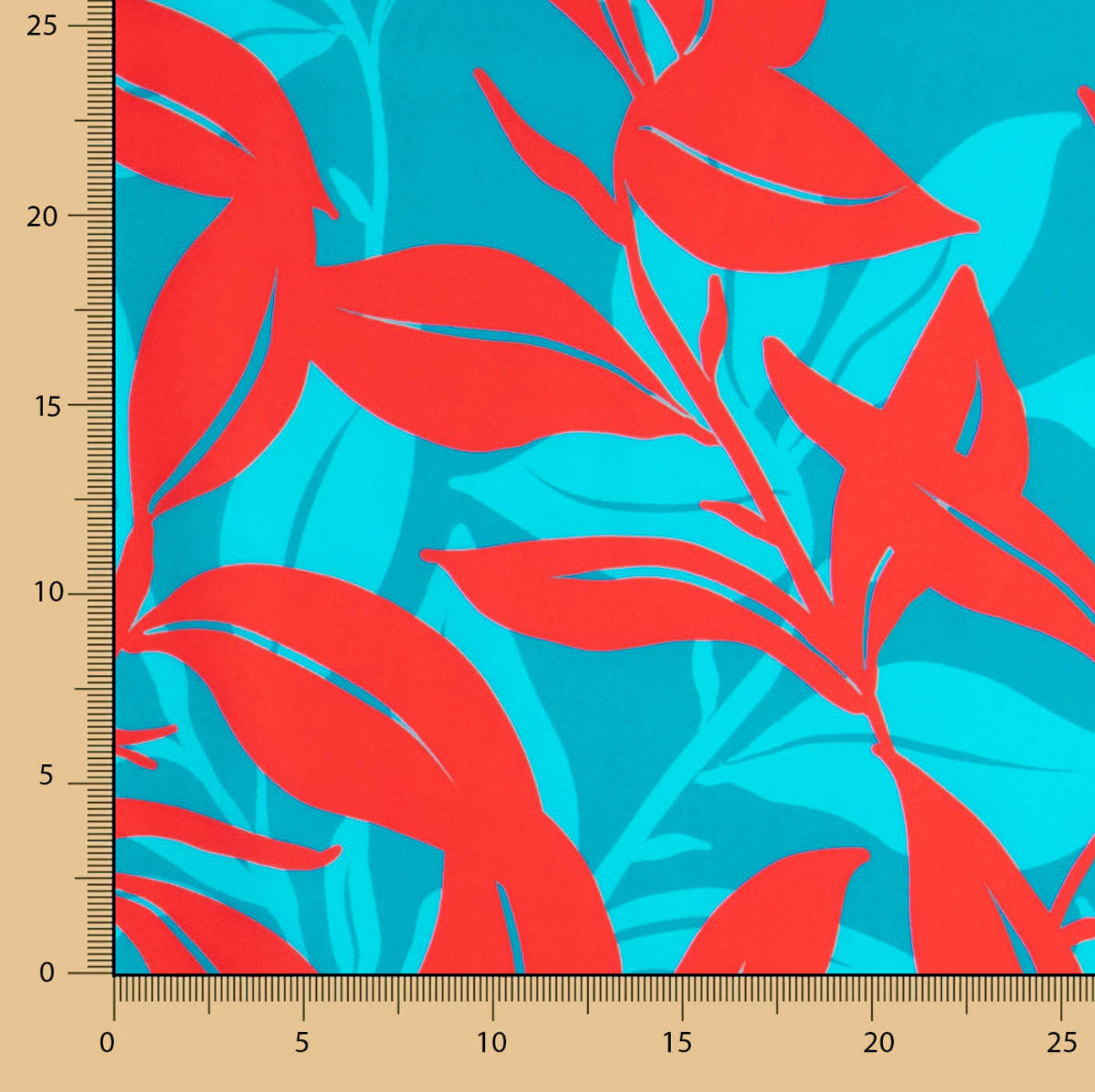 Satén Estampado Bicolor Mini - Ribes y Casals