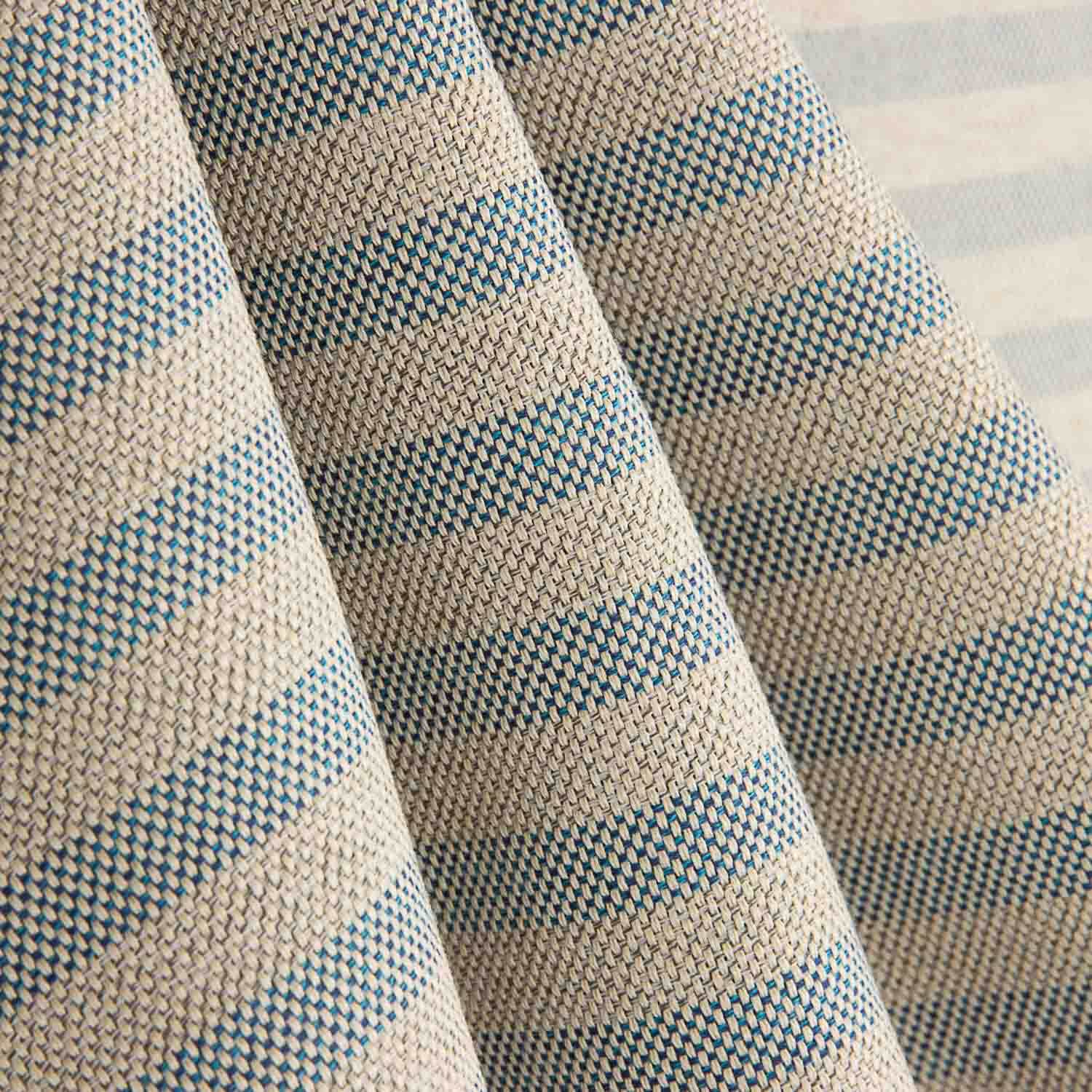 Lona Exterior Famara Rayas Azul - Ribes y Casals