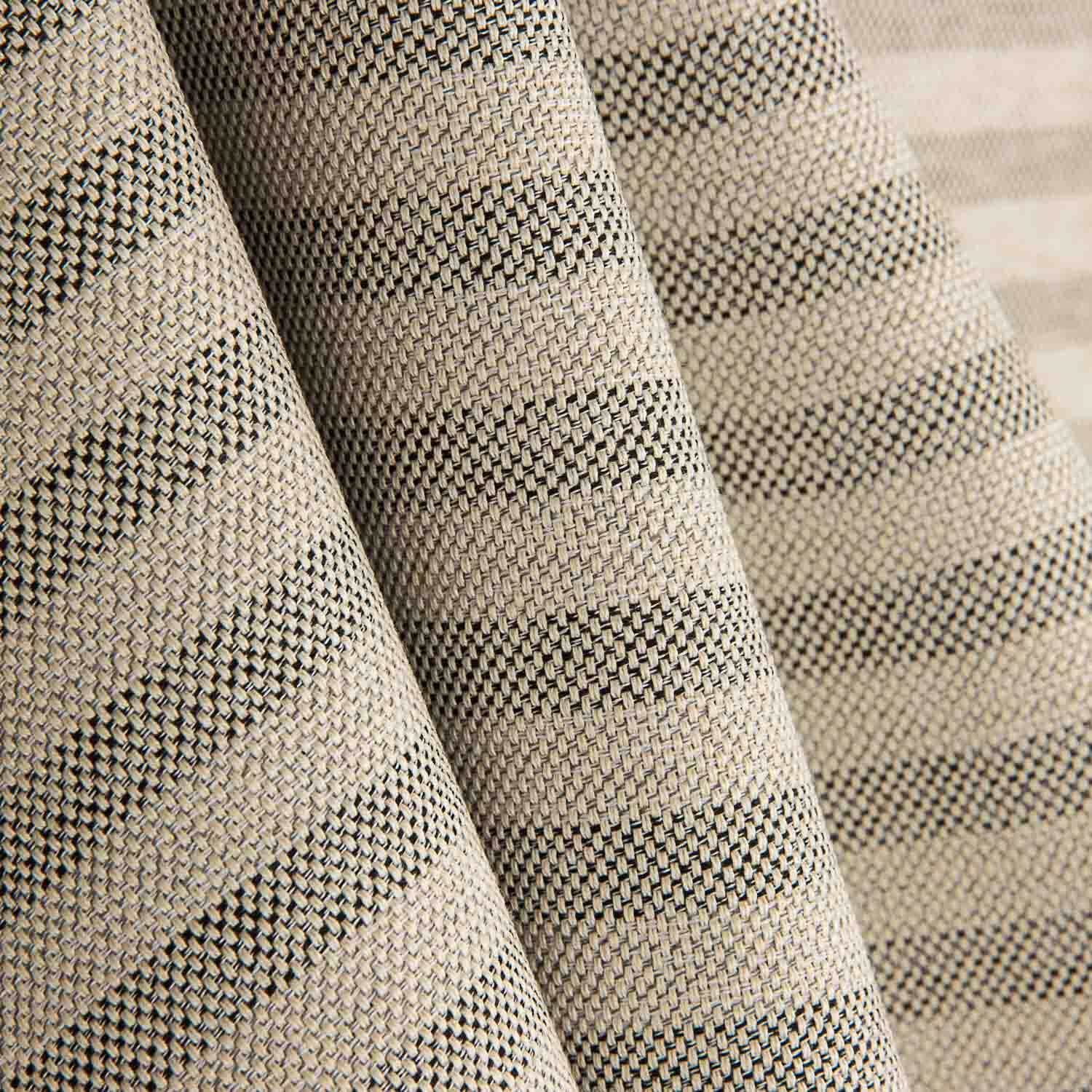 Lona Exterior Famara Rayas Gris Antracita - Ribes y Casals